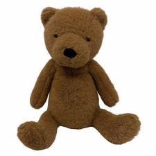Jellycat London Maple Bear 11" Plush Stuffed Animal Teddy Brown Toy Sitting