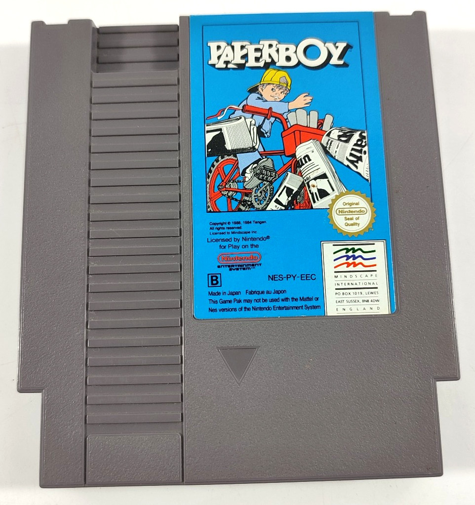 Jeu Nintendo NES loose  Paperboy  FAH  TBE  Envoi rapide et suivi