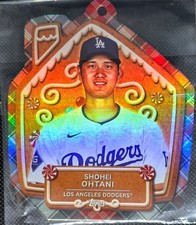 SHOHEI OHTANI Topps Die-Cut Ornament Card 2024 Holiday #MLBO-7 Dodgers