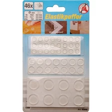 Set 46 Pieces Rubbers Adhesives Transparent - Code bgs80866 FBGS80866 KRAFTMANN