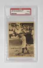 PSA GRADED 2 VINTAGE 1929 Kashin R316 WALTER RABBIT MARANVILLE Boston Doves MLB