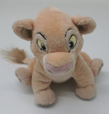 Simba König der Löwen DISNEY STORE lachs beige 18 cm sitzend Plüsch Kuscheltier
