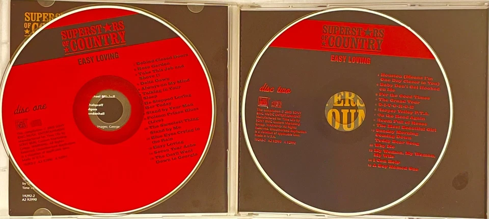 CD - Easy Loving - Superstars of Country - 2005 - Sony BMG Music Ent.-2disc - Image 3 of 4
