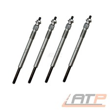 4x GLÜHKERZE GLÜHKERZEN FÜR FORD FOCUS 2 BJ 04-06 FUSION