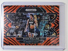 Ryan Rollins 22-23 Prizm Draft Picks Choice Tiger Stripes Prizm RC SSP RARE