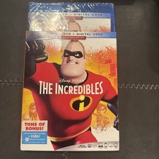 The Incredibles Blu-ray, 2004 New Sealed w/ Digital