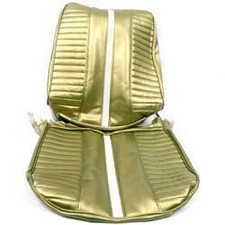 1967 Chevy Ii Nova Ss Front Bucket Seat Upholstery Madrid Grain Vinyl Gold 1967 Chevy Ii Nova Ss Front Bucket Seat Upholstery Madrid Grain Vinyl Gold