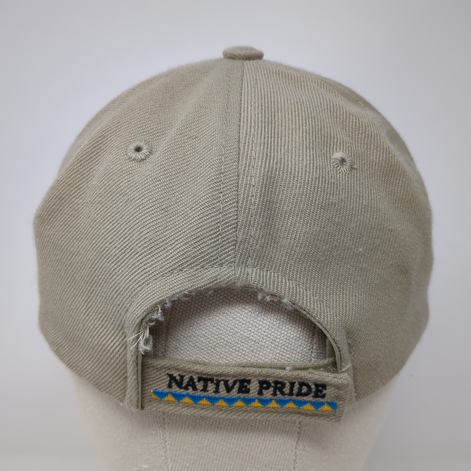 Native Pride Strapback Baseball Cap Brown OS Adju… - image 6