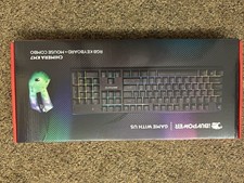 iBUYPOWER Chimera KM7 RGB Gaming Keyboard and Mouse, Black
