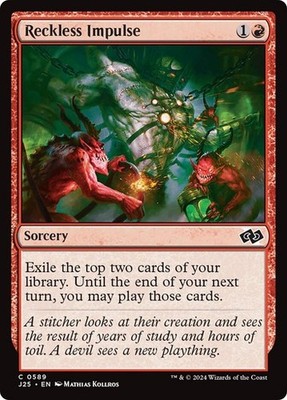 MTG - Reckless Impulse - Foundations J25 - Magic the Gathering