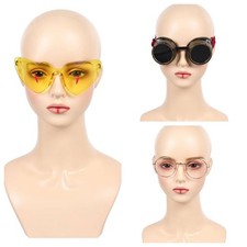 Sir Pentious Yellow Glassess goggles Halloween Hazbin Cartoon Cosplay Eyewear