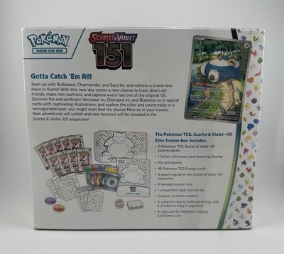 Pokemon TCG Scarlet & Violet 151 Elite Trainer Box ETB Factory