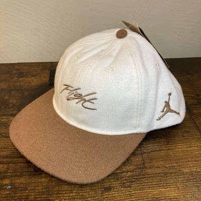 Nike Flight Fly White Unstructured Wool Blend Adjustable Cap Hat Adult M/L NWT