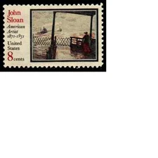 Scott # 1433....8 Cent.....John Sloan....12 Stamps