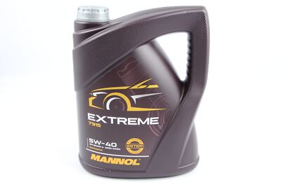 Original Mannol Extreme 5W40 5L VW, Mercedes, Opel, Renault, GM Motoröl