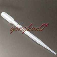 0.5ml 2ml 3ml 5ml Graduated Pipettes Dropper Polyethylene Medical Experiment