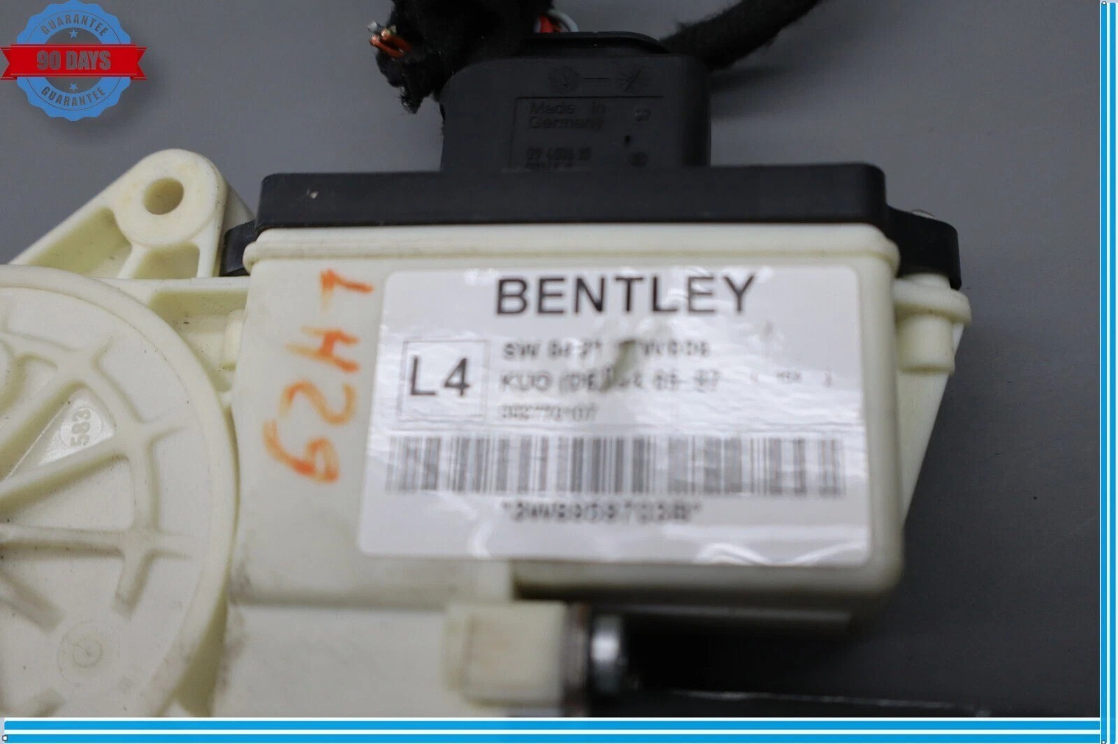 07-18 Bentley Continental GTC Front Right Side Door Window Regulator Motor Oem