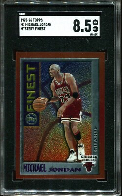 1995-96 Topps Mystery Finest Michael Jordan #M1 Chicago