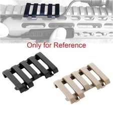 Low Profile 5 Slots Wire Loom Secures Switch Wire Rail Cover for Picatinny Rail