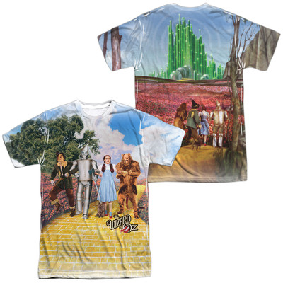 WIZARD OF OZ ON THE ROAD Licensed Adult Men's Graphic Tee Shirt SM-3XL