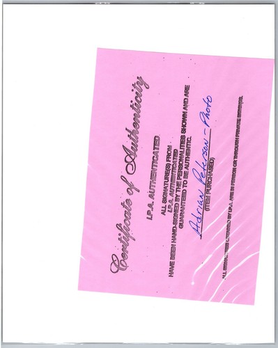 Adrian Peterson Signed Oklahoma Sooners 8x10 Photo w/coa  A0411 - Picture 2 of 2