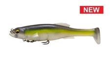 Megabass Magdraft 6" - Pro Blue Chart - 6 Inch - 1 1/4oz Bass Rigged Swimbait
