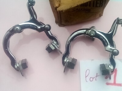 Paire De Freins Double Commandes Vélo – Course / Randonneuse – Neuf D'époque