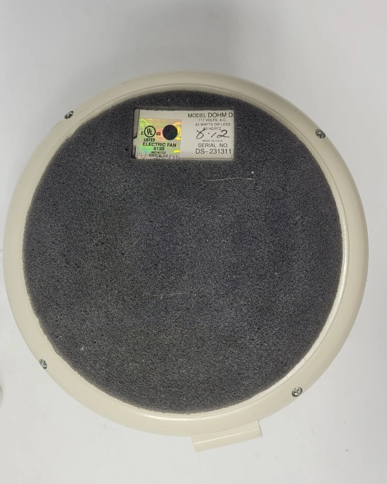 Ventilador ambiental de ruido blanco con pantalla de sonido Dohm probado por máquina Foto 3 de 3