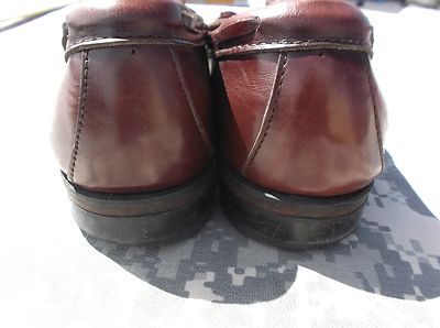 DEXTER RED/BROWN LEATHER & LEATHER SOLED MEN display picture 1