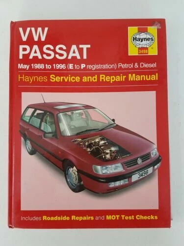 Volkswagen Passat 1993 Workshop Manuals Car Service & Repair Manuals