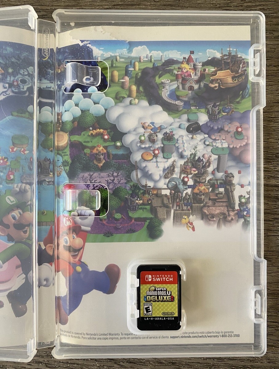 New Super Mario Bros. U Deluxe (Nintendo Switch, 2019) Complete