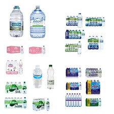 Premium Still & Sparkling Water Collection - Various Brands & Sizes