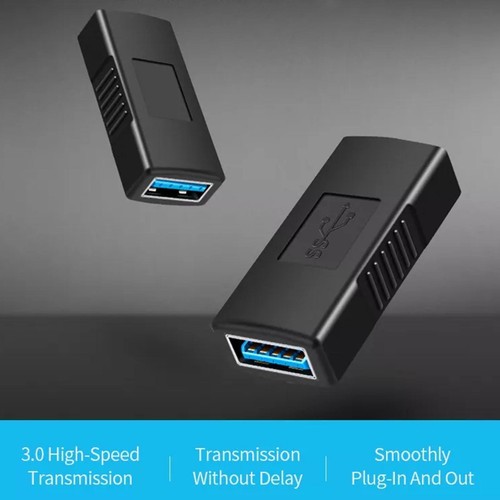 New USB 3.0 A Female to Female Converter Adapter Connector Coupler Joiner T5D7 - Afbeelding 9 van 12