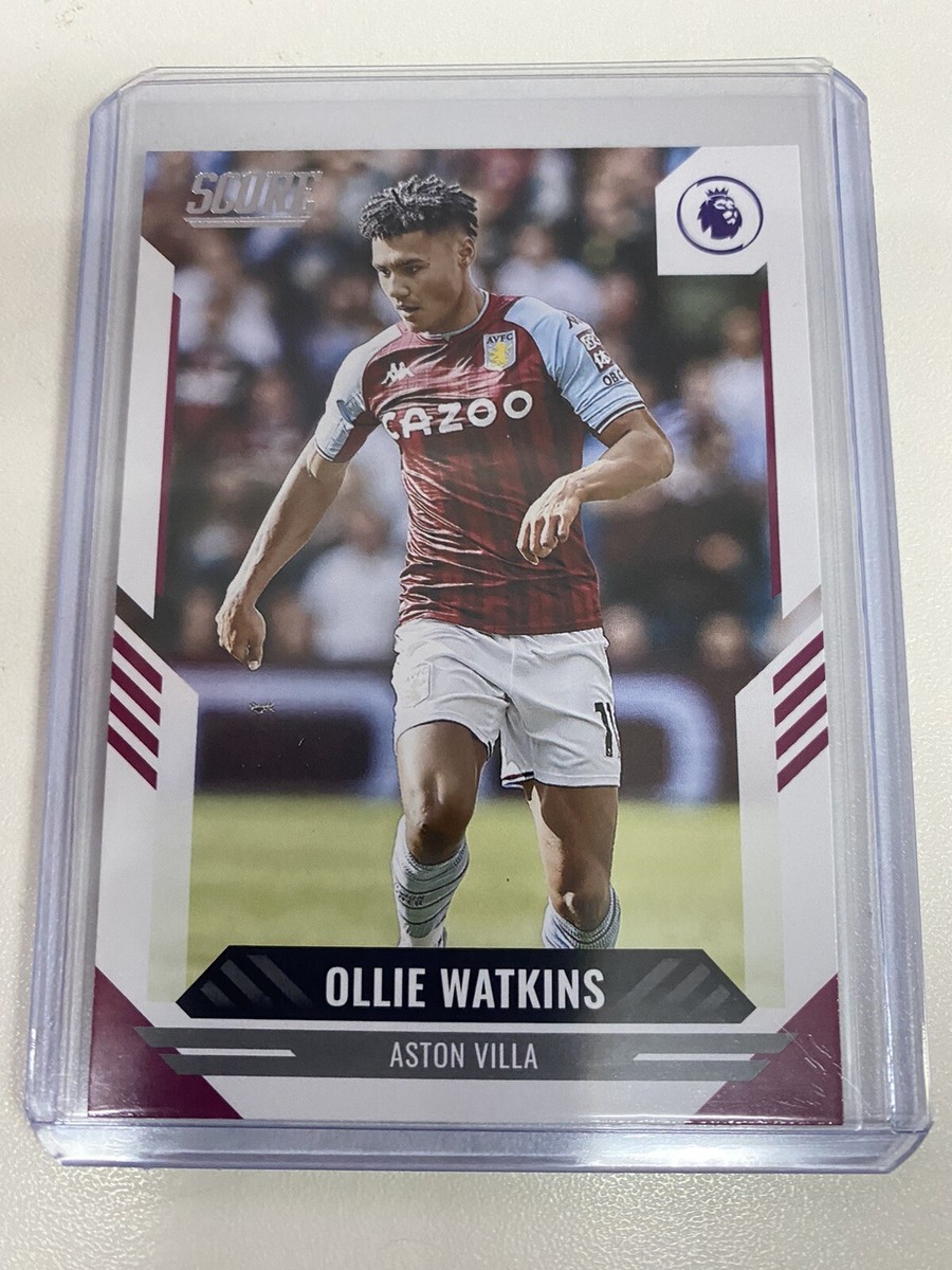 Aston Villa Watkins Football Card In Double Protective Sleeve Mint