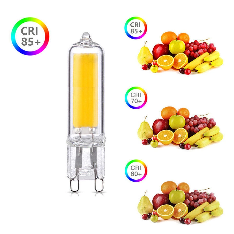 G4 G9 LED Bulb 5W 7W COB Glass Dimmable Cool White Warm White Bulb 12V/220V - Image 2 of 4