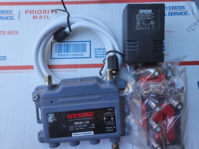 Antronix RRA1-10 Coaxial CATV 10db Return Amplifier Cable Signal Booster | eBay Antronix RRA1-10 Coaxial CATV 10db Return Amplifier Cable Signal Booster | eBay