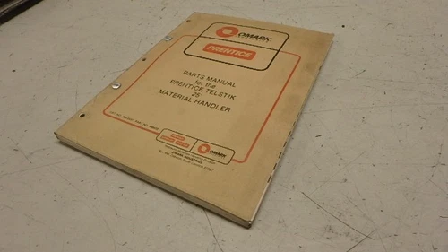 PRENTICE LOG LOADER STACKER 25' PARTS MANUAL 