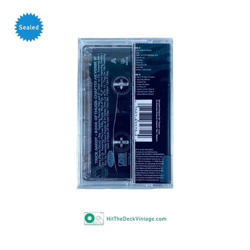 Trick Daddy - Book Of Thugs Chapter A.K. Verse Cassette Tape 2000 US 1st SEALED - Picture 2 of 6