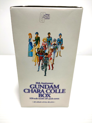 GUNDAM CHARA COLLE BOX 1/20 Scale 10 Pack Set 20th Anniversary