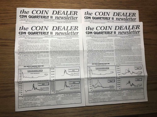 the COIN DEALER newsletter - Quarterly II - Complete Set 2004 (4 Issues)