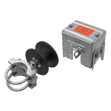 Chain Link 2 1/2" [2 3/8" OD] Round Post x 1 5/8" Round Gate Frame Premium Ny...