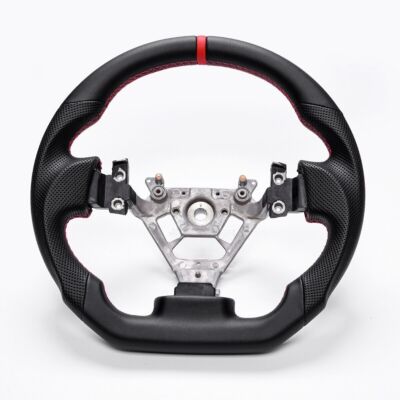 Vollleder Sport-Flachlenkrad Fit NISSAN 350Z Z33 2003-2009
