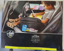 Auto Drive Travel Lap Desk For Kids, Large Work Surface w Side Pockets