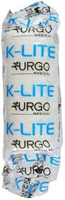 Urgo K-Lite Typ 2 Light Stützverband, gedehnt, 7 cm x 4,5 m, 16er Pack