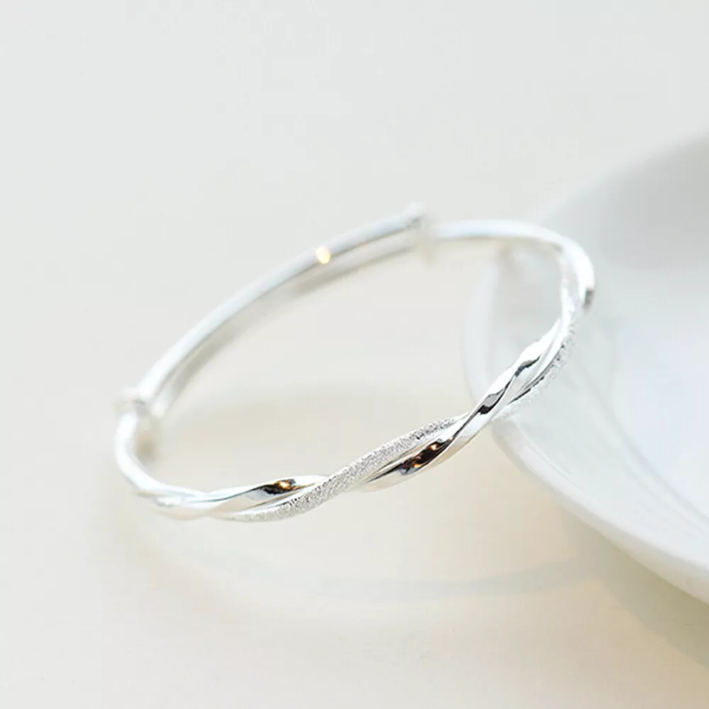Ebay silver bracelets for womens deals