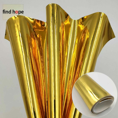 A5 Shiny Glossy Faux PU Leatherette Fabric Vinyl Mirror Bow Earring DIY Making - Picture 9 of 16