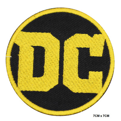 DC Comics Film Logo Bügelbild/Aufnähen Patch Abzeichen gestickte Applikation für Kleidung