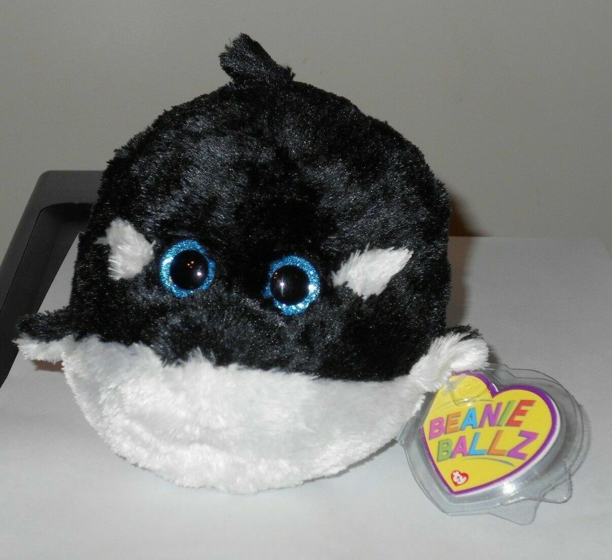 Ty Beanie Ballz Splash The Orca Whale Ball 5