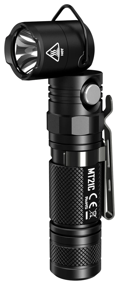 Nitecore LED-Taschenlampe MT21C - Outdoor Lampe inkl. 2 x CR123A bis 1000 Lumen
