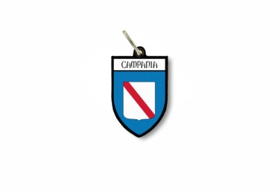 schlüsselanhänger schlüsselband flagge flaggen schild wappen italien kampanien